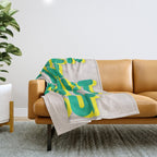 When in doubt dance it out no2 Throw Blanket Gallery Image 1
