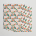 Quirky retro palm trees Wrapping Paper Gallery Image 3