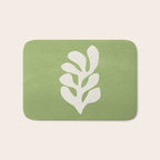 Forest Green Leaf: Matisse Paper Cutouts V Bath Mat Gallery Image 1
