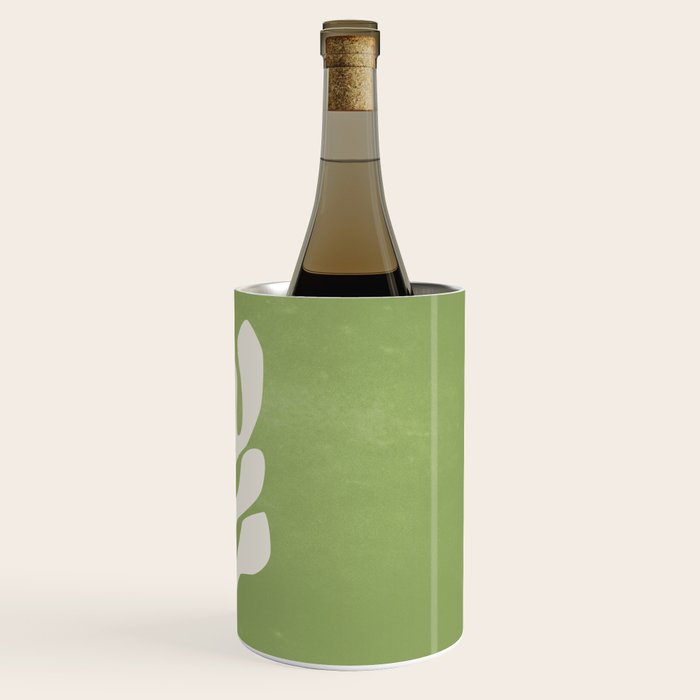 Forest Green Leaf: Matisse Paper Cutouts V Wine Chiller Gallery Image 3
