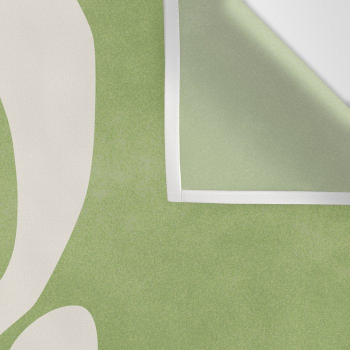 Forest Green Leaf: Matisse Paper Cutouts V Wall Tapestry Gallery Image 3