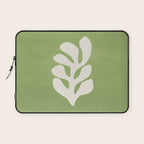 Forest Green Leaf: Matisse Paper Cutouts V Laptop Sleeve Gallery Image 1