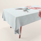 Hummingbird with Hibiscus Tablecloth Gallery Image 1