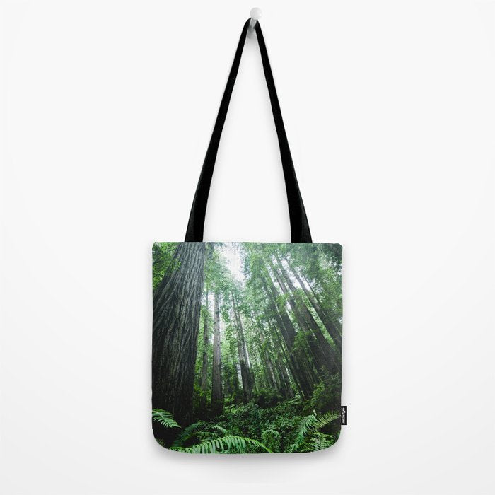 Redwood National Park- Pacific Northwest Nature Photography Tote Bag Gallery Image 2