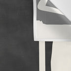 abstract minimal 57 Black & White Wall Tapestry Gallery Image 3