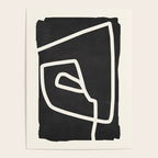 abstract minimal 57 Black & White Poster Gallery Image 4