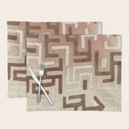 Kuba Congo Central African Wraparound Skirt Print 1 Placemat Gallery Image 1