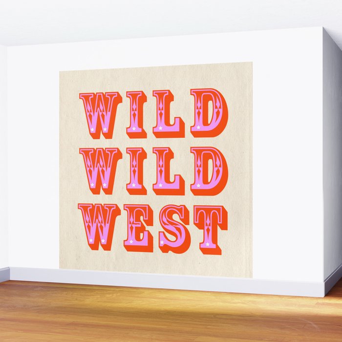WILD WILD WEST Wall Mural Gallery Image 2