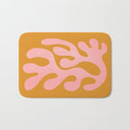 Lilac & Sundown: Matisse Paper Cutouts 03 Bath Mat Gallery Image 1