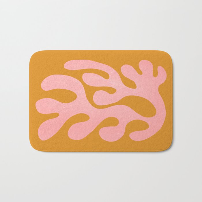 Lilac & Sundown: Matisse Paper Cutouts 03 Bath Mat Gallery Image 1