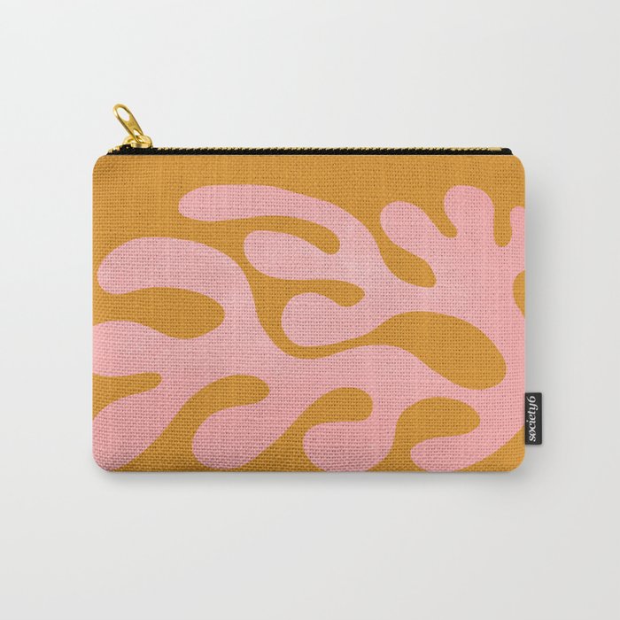 Lilac & Sundown: Matisse Paper Cutouts 03 Carry All Pouch Gallery Image 1