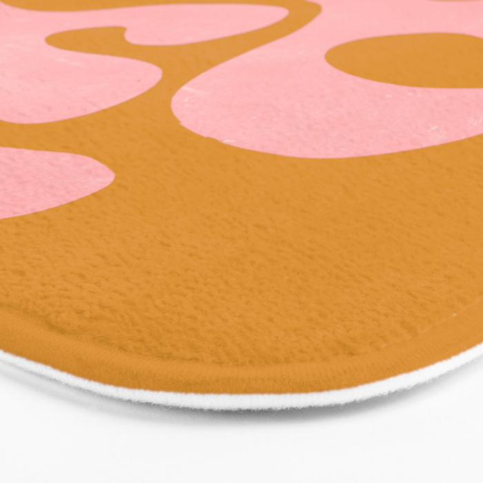 Lilac & Sundown: Matisse Paper Cutouts 03 Bath Mat Gallery Image 3