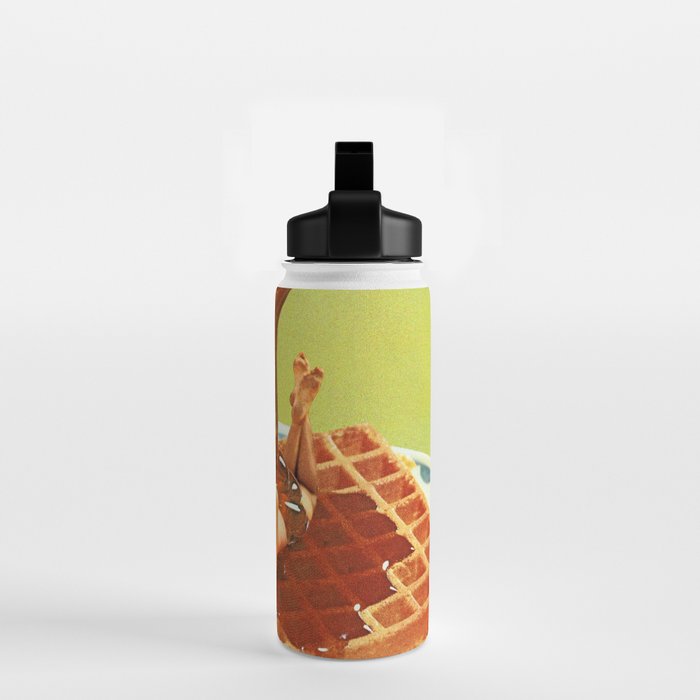Pour some syrup on me - Breakfast Waffles Water Bottle Gallery Image 2