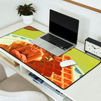 Pour some syrup on me - Breakfast Waffles Desk Mat Gallery Image 2