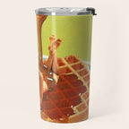 Pour some syrup on me - Breakfast Waffles Travel Mug Gallery Image 2