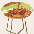 Pour some syrup on me - Breakfast Waffles Side Table Gallery Image 2