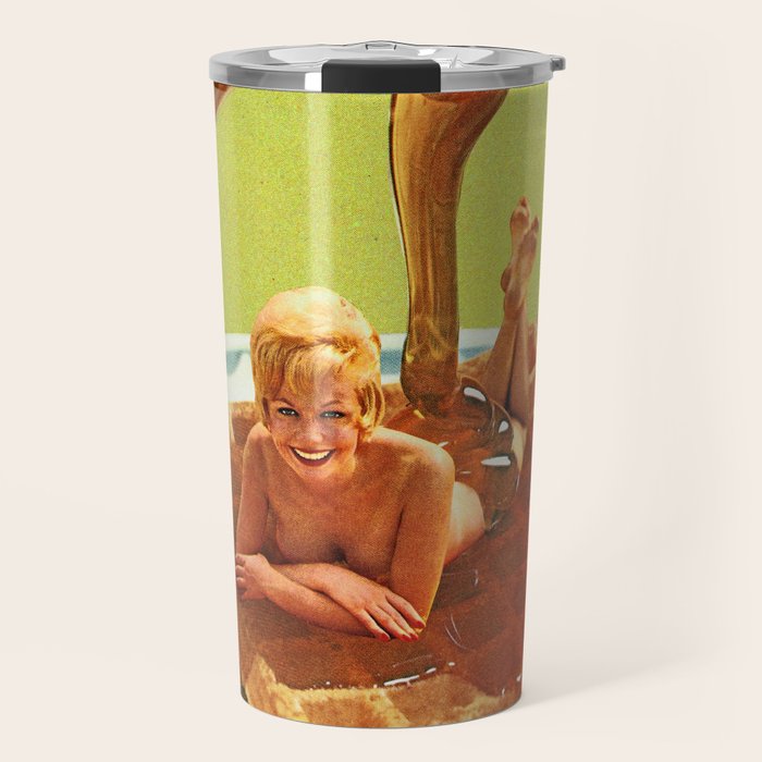 Pour some syrup on me - Breakfast Waffles Travel Mug Gallery Image 1
