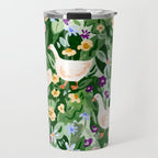 Ducks and Wildflowers Travel Mug Gallery Image 1
