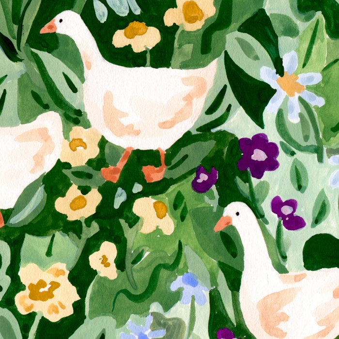 Ducks and Wildflowers Coffee Mug Gallery Image 2
