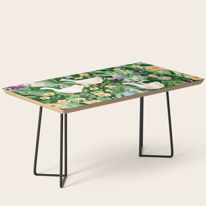 Ducks and Wildflowers Coffee Table Gallery Image 1
