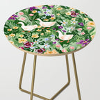 Ducks and Wildflowers Side Table Gallery Image 2