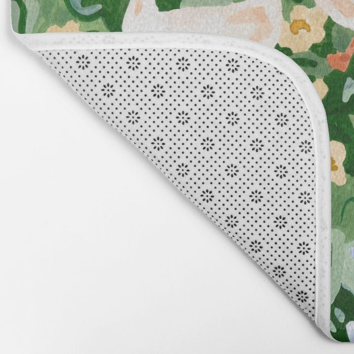Ducks and Wildflowers Bath Mat Gallery Image 2