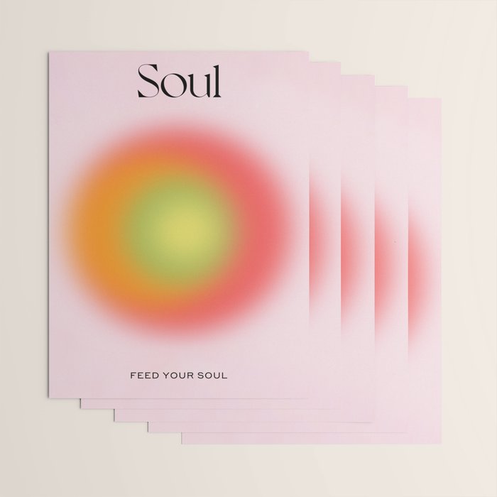 Soul: Aura Gradient 03 Wrapping Paper Gallery Image 3