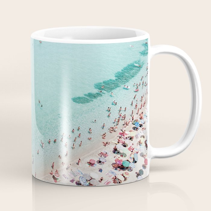 Busy Beach Coffee Mug Gallery Image 1