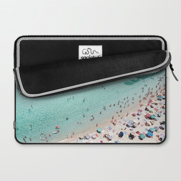 Busy Beach Laptop Sleeve Gallery Image 2