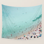 Busy Beach Wall Tapestry Gallery Image 4