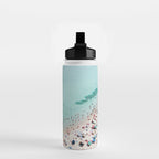 Busy Beach Water Bottle Gallery Image 2