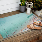 Busy Beach Outdoor Rug Gallery Image 2