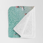 Busy Beach Throw Blanket Gallery Image 3