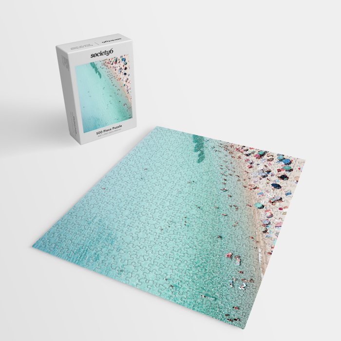 Busy Beach Jigsaw Puzzle Gallery Image 2