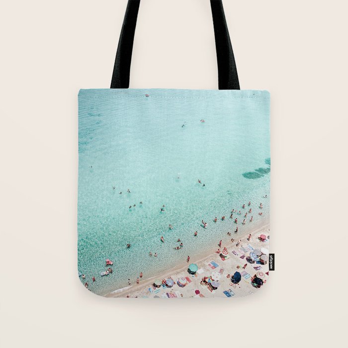 Busy Beach Tote Bag Gallery Image 1