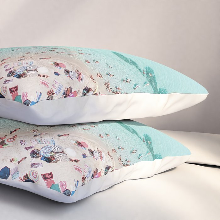 Busy Beach Pillow Sham Gallery Image 3