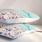 Busy Beach Pillow Sham Gallery Image 3
