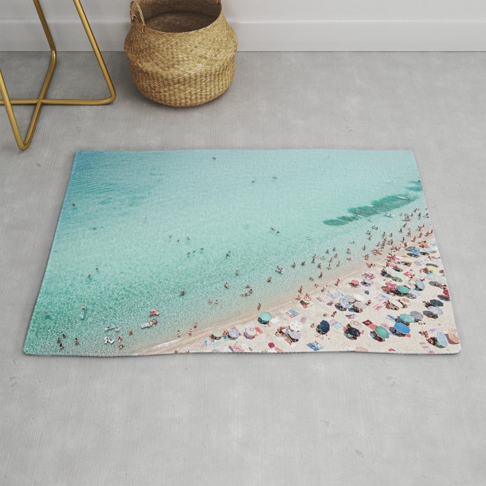 Busy Beach Rug Gallery Image 1