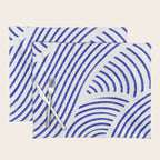 blue summer lines Placemat Gallery Image 1