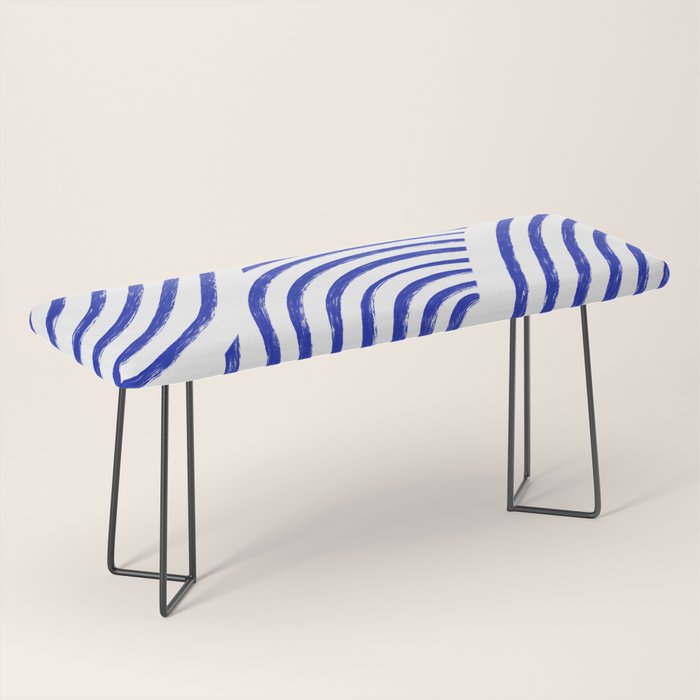 blue summer lines Bench Gallery Image 1