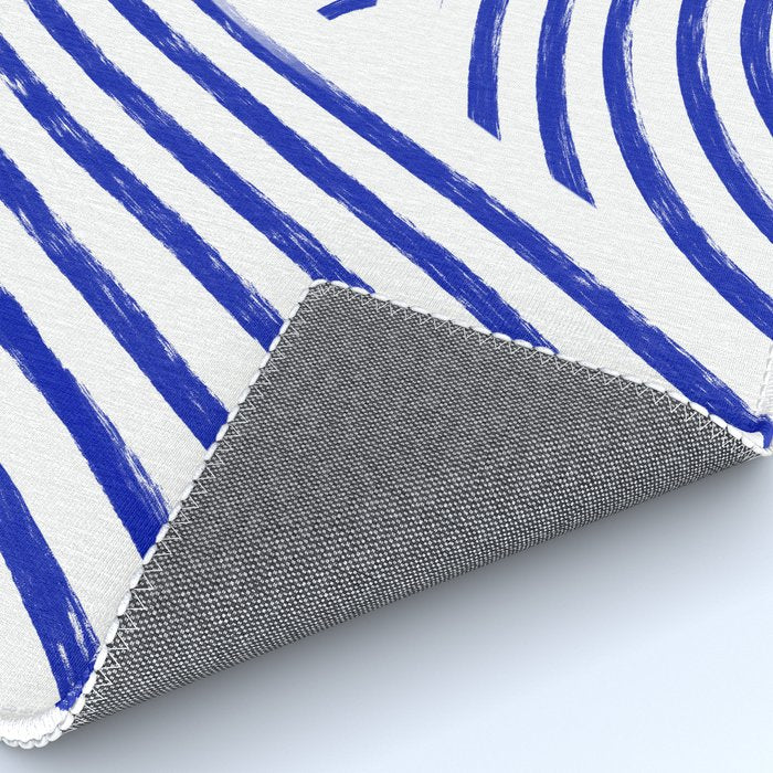 blue summer lines Rug Gallery Image 4