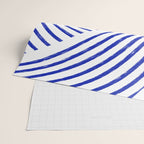 blue summer lines Wrapping Paper Gallery Image 2