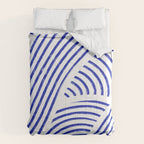 blue summer lines Comforter Gallery Image 6