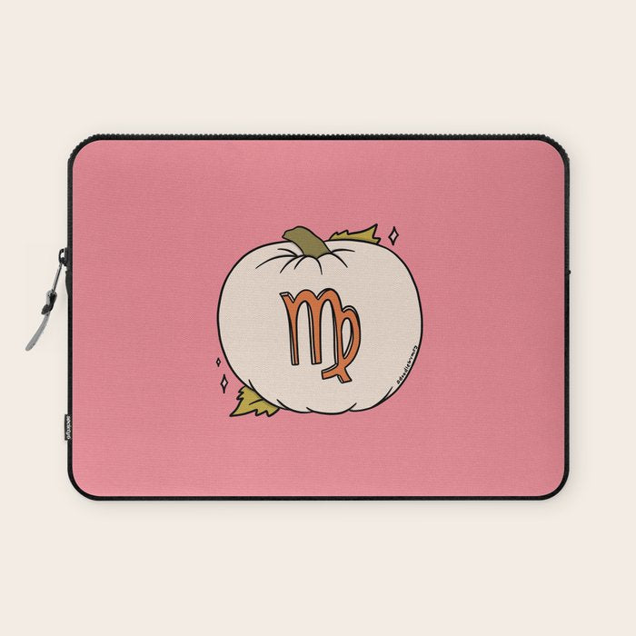 Virgo Pumpkin Laptop Sleeve Gallery Image 1