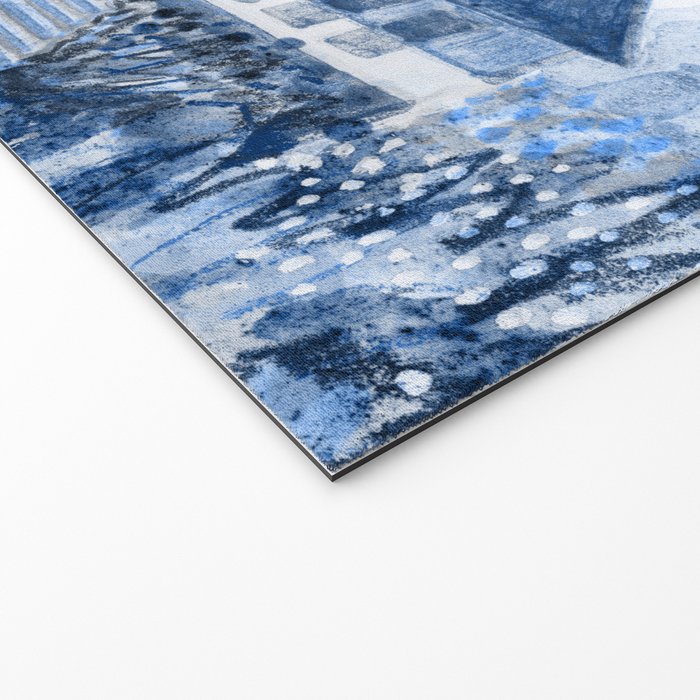 The Old Country Farm in Navy Blue - Farm House Decor Welcome Mat Gallery Image 2