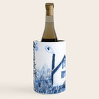 The Old Country Farm in Navy Blue - Farm House Decor Wine Chiller Gallery Image 2