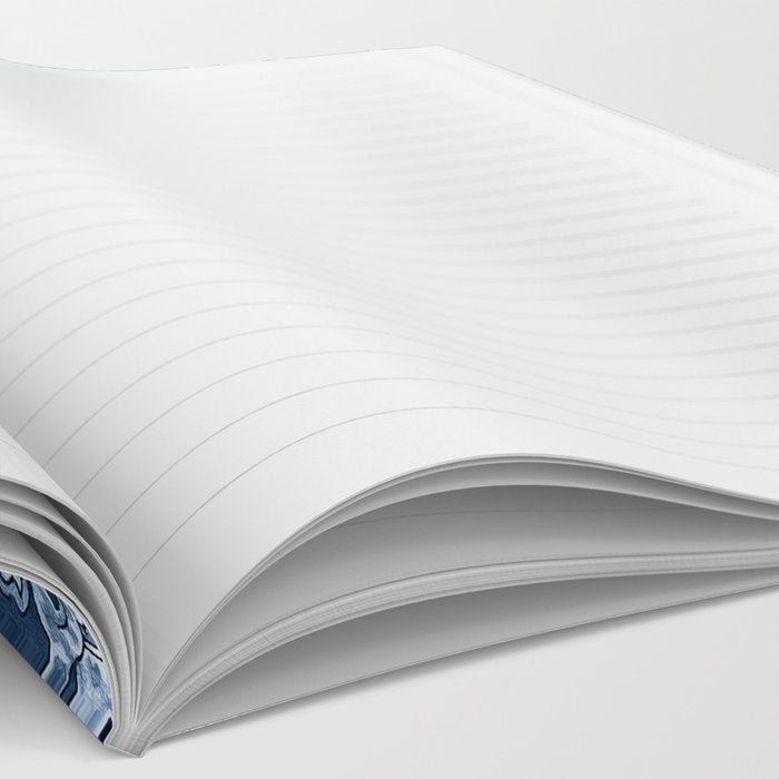 Blue indigo paisley Notebook Gallery Image 2