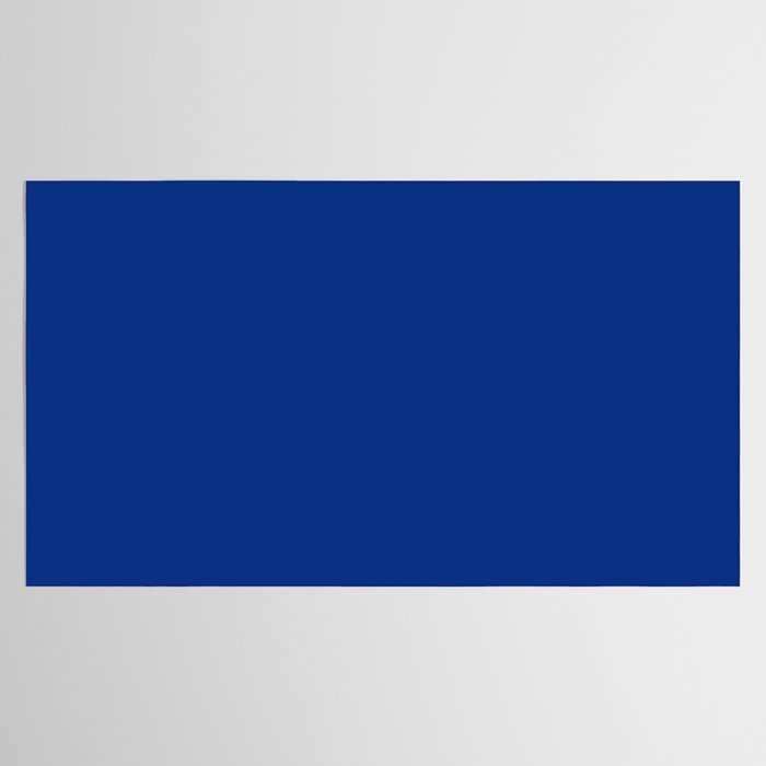 Sapphire Blue Solid Color Tablecloth Gallery Image 2