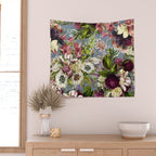Modena Vintage Florals Wall Tapestry Gallery Image 2