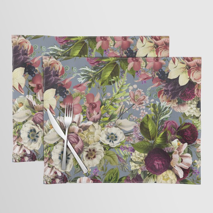 Modena Vintage Florals Placemat Gallery Image 1